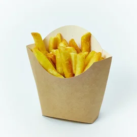 Упаковка (DoEco, FRY M, крафт, 137/54/103 мм, 50 шт/упак, 24 упак/кор)
