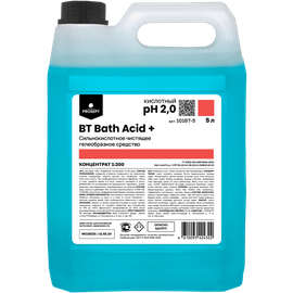 Средство (для сантехники, PROSEPT, BT Bath Acid+, 5 л, 4 шт/кор, усиленного действия, концентрат (101BT-5))