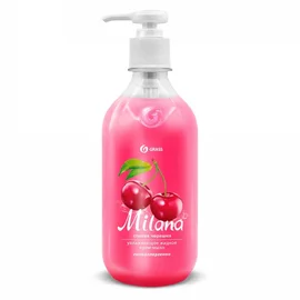 Мыло (жидкое крем-мыло, GraSS, Milana спелая черешня, 500 мл, (126400), 15 шт/кор)