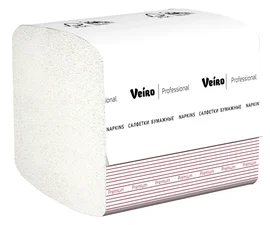 Салфетки бумажные (1-сл, 100% целлюлоза, белый цвет, для диспенсеров, VEIRO, Professional, 250 листов/упак, 42 упак/кор, NZ-316)