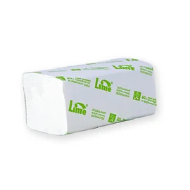 Полотенца бумажные (Torus, V-сложение, LIME Premium, 2-сл, 100% целлюлоза, 200 листов/упак, 20 упак/кор, 220200-Ц)