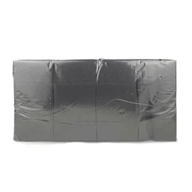 Салфетки бумажные (Биг-пак, 1/8 слож, 33*33 см, 2-сл, черный цвет, 200 шт/упак, 9 упак/кор, С33-18)