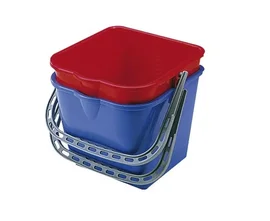 Ведро (пластик, для уборочной тележки, 25 л, синий цвет, 24 шт/кор, HUNTER (арт. BCKT25M))