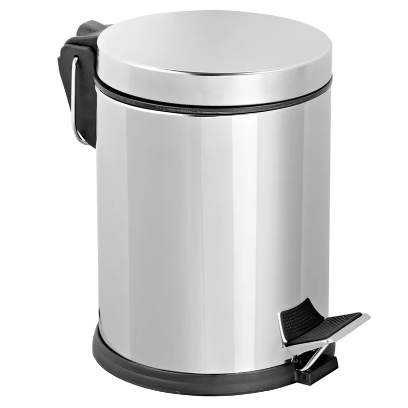 Контейнер для мусора (металл, педаль, 30 л, 4 шт/кор, KAG104)