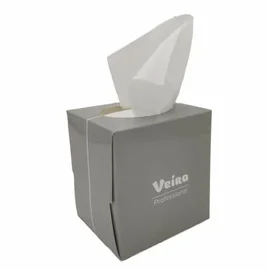 Салфетки бумажные (VEIRO, Professional Premium, косметические, куб, 80 шт/упак, 30 упак/кор, N-303)