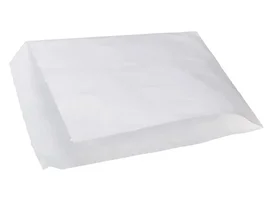 Упаковка (Уголок, бумажный, жиростойкая бумага, 40 г/м2, 175*175 мм, белый цвет, 2500 шт/кор)