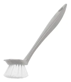 Щетка (для посуды, Etna, серый цвет, с прямой ручкой)