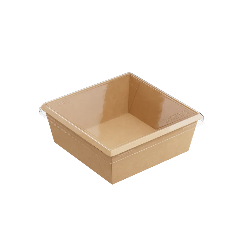 Крышка (1ЕА, пластик, OneClick lid 950-1250/0, прозрачный цвет, 165*165*0 мм, 50 шт/упак, 6 упак/кор, OClid950/0)