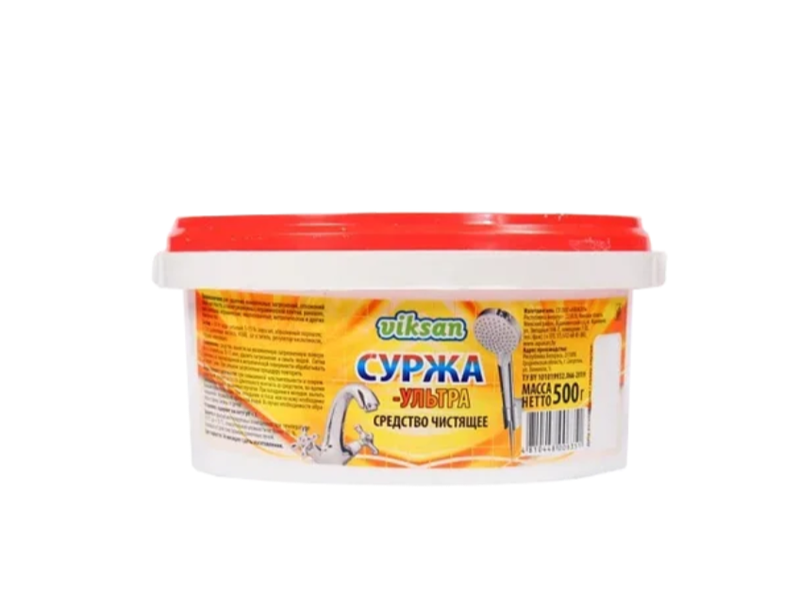 Средство (чистящее, VIKSAN, Суржа-Ультра, 500 гр, 12 шт/упак)