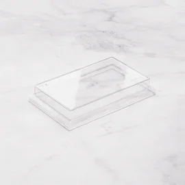 Крышка (1ЕА, пластик, OneClick lid 1000/20, прозрачный цвет, 150/200/20 мм, 50 шт/упак, 6 упак/кор, OClid1000/20)