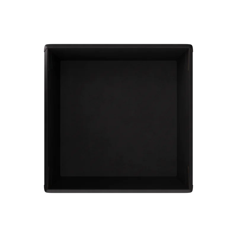 Контейнер (1ЕА, OneClick bottom 1250/bBL, без крышки, черный цвет, 1250 мл, 165/165*145/145*65 мм, 50 шт/упак, 6 упак/кор, OCbot1250/bBL)