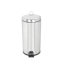 Контейнер для мусора (металл, педаль, 20 л, 4 шт/кор, (3700-320))