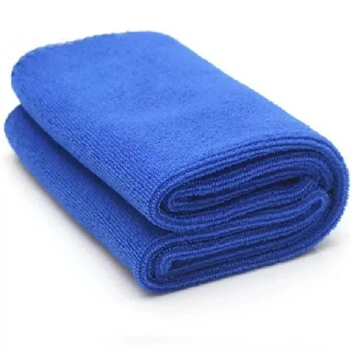 Тряпка для пола (микрофибра, 50*80 см, 250 гр/м2, синий цвет, 50 шт/кор)