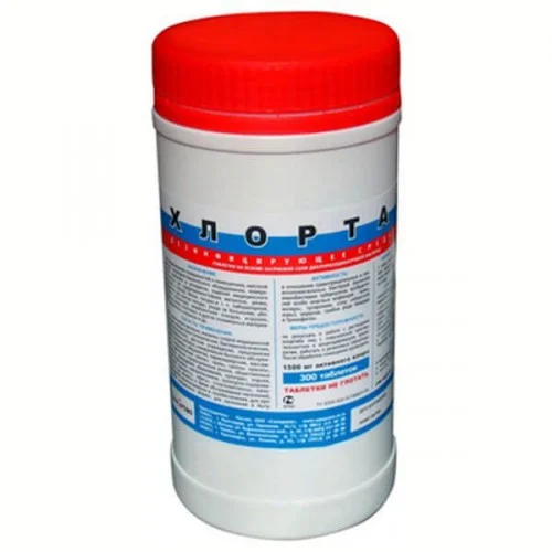 Средство дезинфицирующее (Хлортаб, 1 кг, 300 табл., 6 шт/кор)