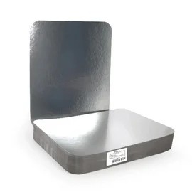 Крышка (ГОРНИЦА, картон-мет., для ал.формы 402-680, размер 318*251мм, 100 шт/упак, 2 уп/кор, (402-721))
