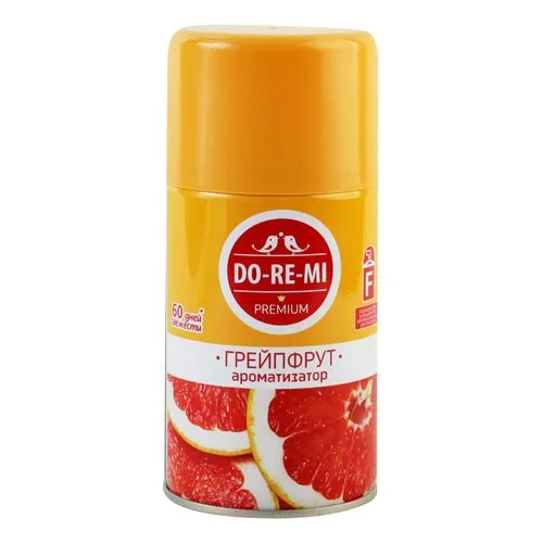 Освежитель воздуха (ДО-РЕ-МИ Premium, Грейпфрут, 250 мл, 10 шт/кор, сменный баллон)