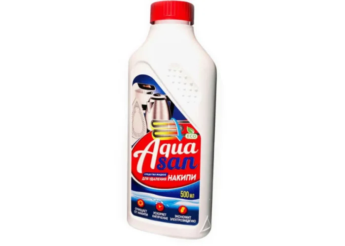 Средство (для удаления накипи, AQUASAN, 500 мл, 12 шт/кор)