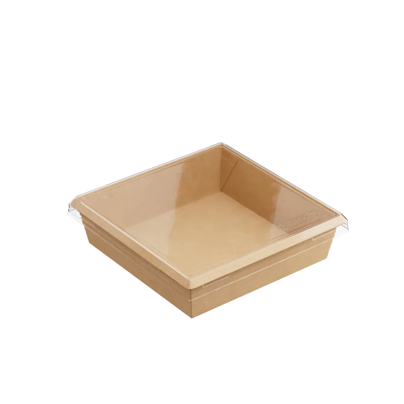 Крышка (1ЕА, пластик, OneClick lid 950-1250/0, прозрачный цвет, 165*165*0 мм, 50 шт/упак, 6 упак/кор, OClid950/0)