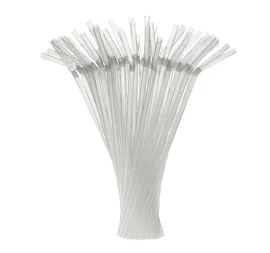 Трубочки (с гофрой, 5*210 мм, прозрачный цвет, 250 шт/упак, 48 упак/кор)