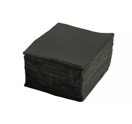 Салфетки бумажные (Биг-пак, 33*33 см, 2-сл, черный цвет, 200 шт/упак, 8 упак/кор, С33-17/1)